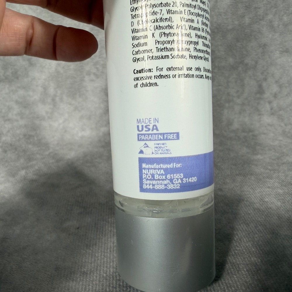 Nuriva Advanced Revitalizing Serum Anti-Aging Skin Serum 1.7 fl oz 50ml NEW - Picture 3 of 5